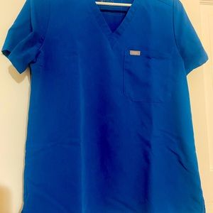 Figs Scrubs Set- Catarina One Pocket Scrub Top and Yola Skinny Scrub Pants